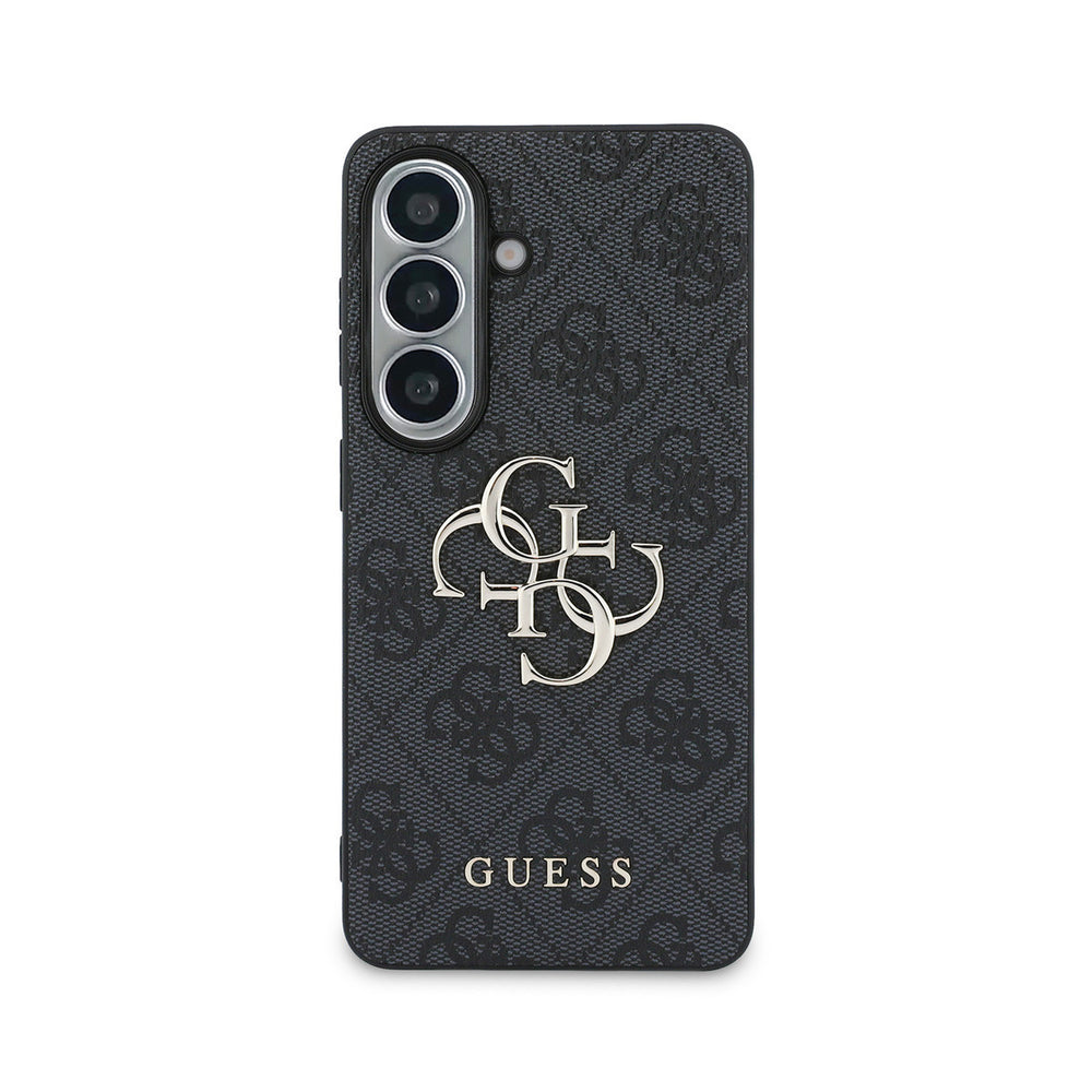 Guess Samsung Galaxy S26 Backcover hoesje - 4G - Big Metal Logo - Zwart-Hoesjes-Ilumina Benelux