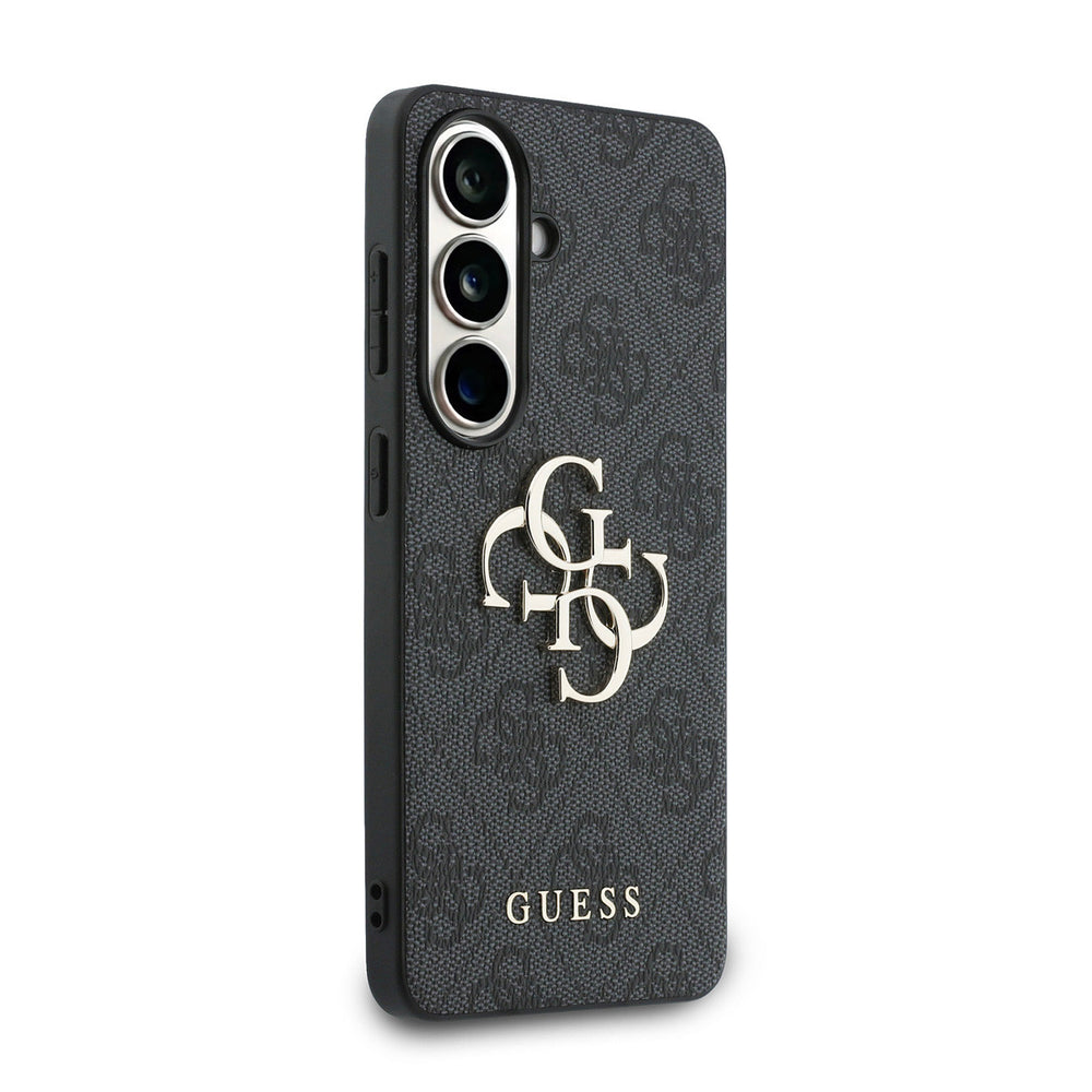 Guess Samsung Galaxy S26 Backcover hoesje - 4G - Big Metal Logo - Zwart-Hoesjes-Ilumina Benelux