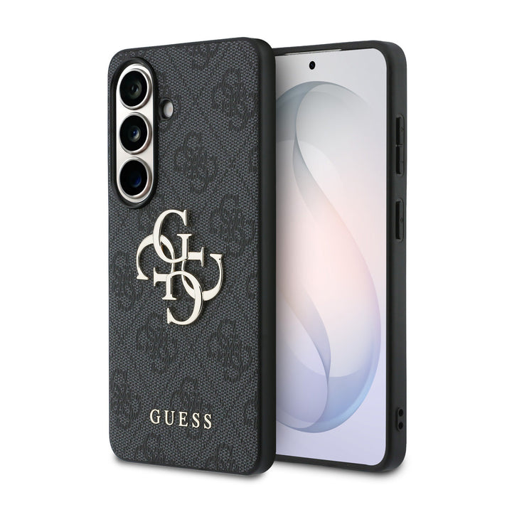 Guess Samsung Galaxy S26 Backcover hoesje - 4G - Big Metal Logo - Zwart-Hoesjes-Ilumina Benelux