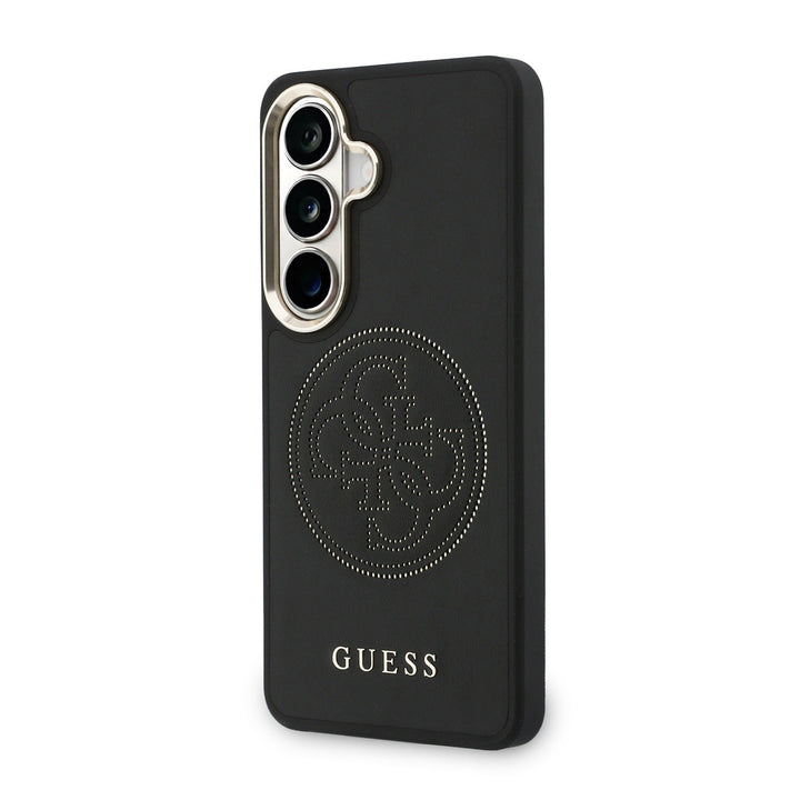 Guess Samsung Galaxy S26 Backcover hoesje - MagSafe - 4G Perforated Logo - Zwart-Hoesjes-Ilumina Benelux