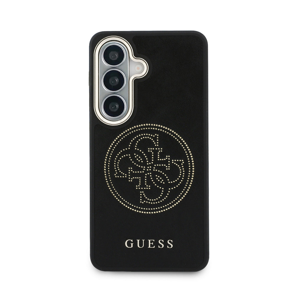 Guess Samsung Galaxy S26 Backcover hoesje - MagSafe - 4G Perforated Logo - Zwart-Hoesjes-Ilumina Benelux