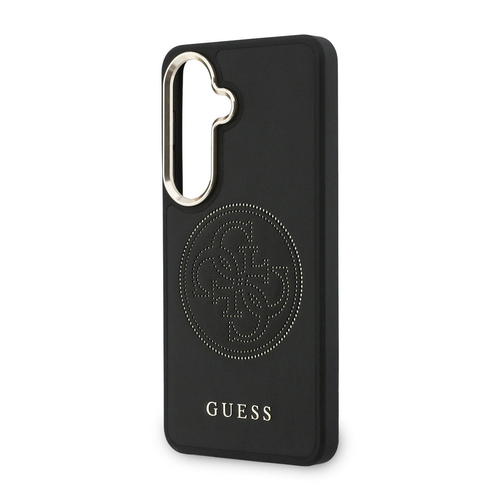 Guess Samsung Galaxy S26 Backcover hoesje - MagSafe - 4G Perforated Logo - Zwart-Hoesjes-Ilumina Benelux