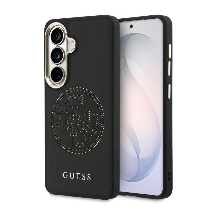 Guess Samsung Galaxy S26 Backcover hoesje - MagSafe - 4G Perforated Logo - Zwart-Hoesjes-Ilumina Benelux