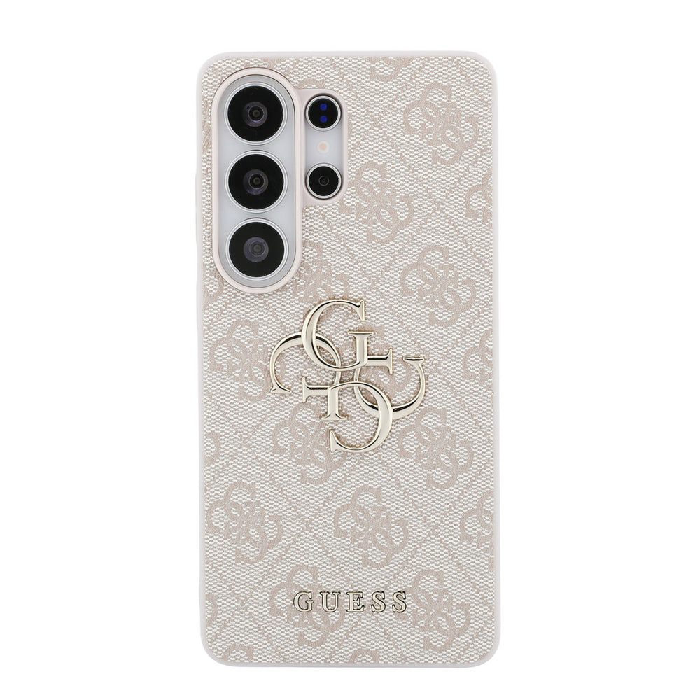 Guess Samsung Galaxy S26 Ultra Backcover hoesje - 4G - Big Metal Logo - Roze-Hoesjes-Ilumina Benelux