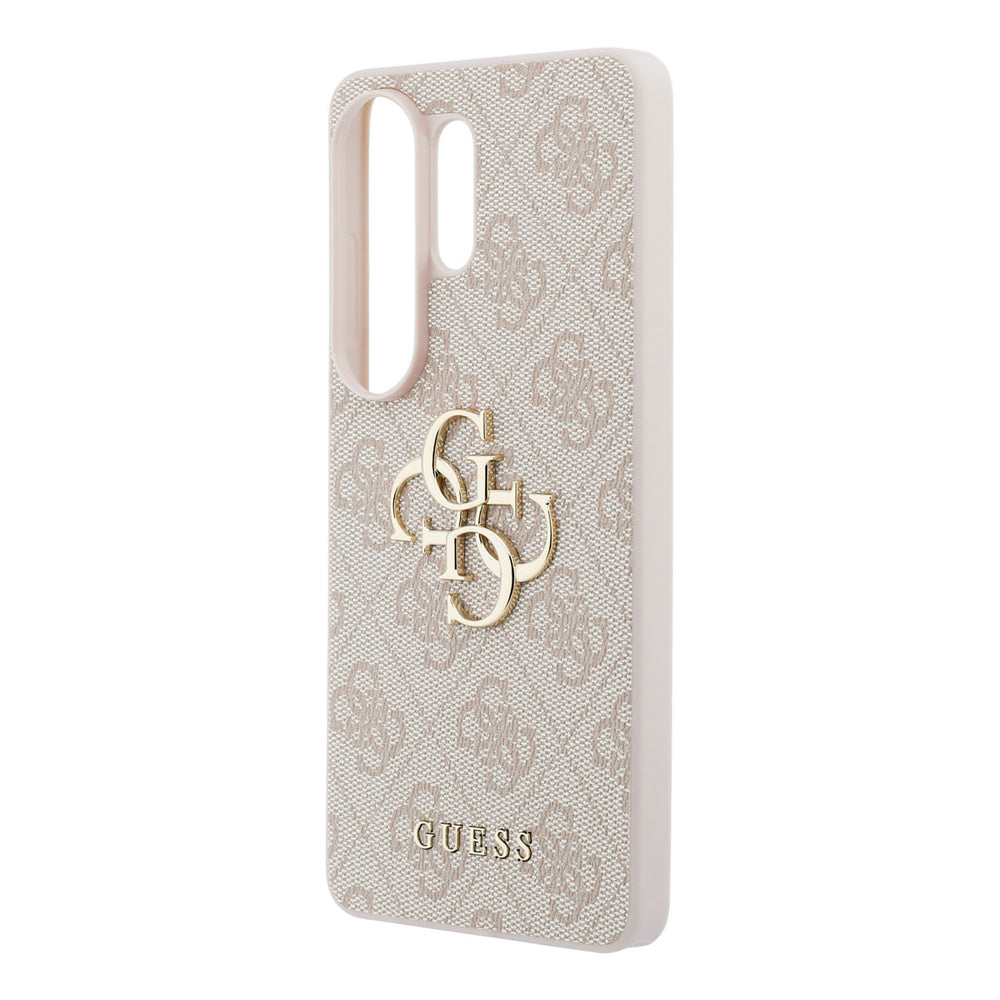 Guess Samsung Galaxy S26 Ultra Backcover hoesje - 4G - Big Metal Logo - Roze-Hoesjes-Ilumina Benelux