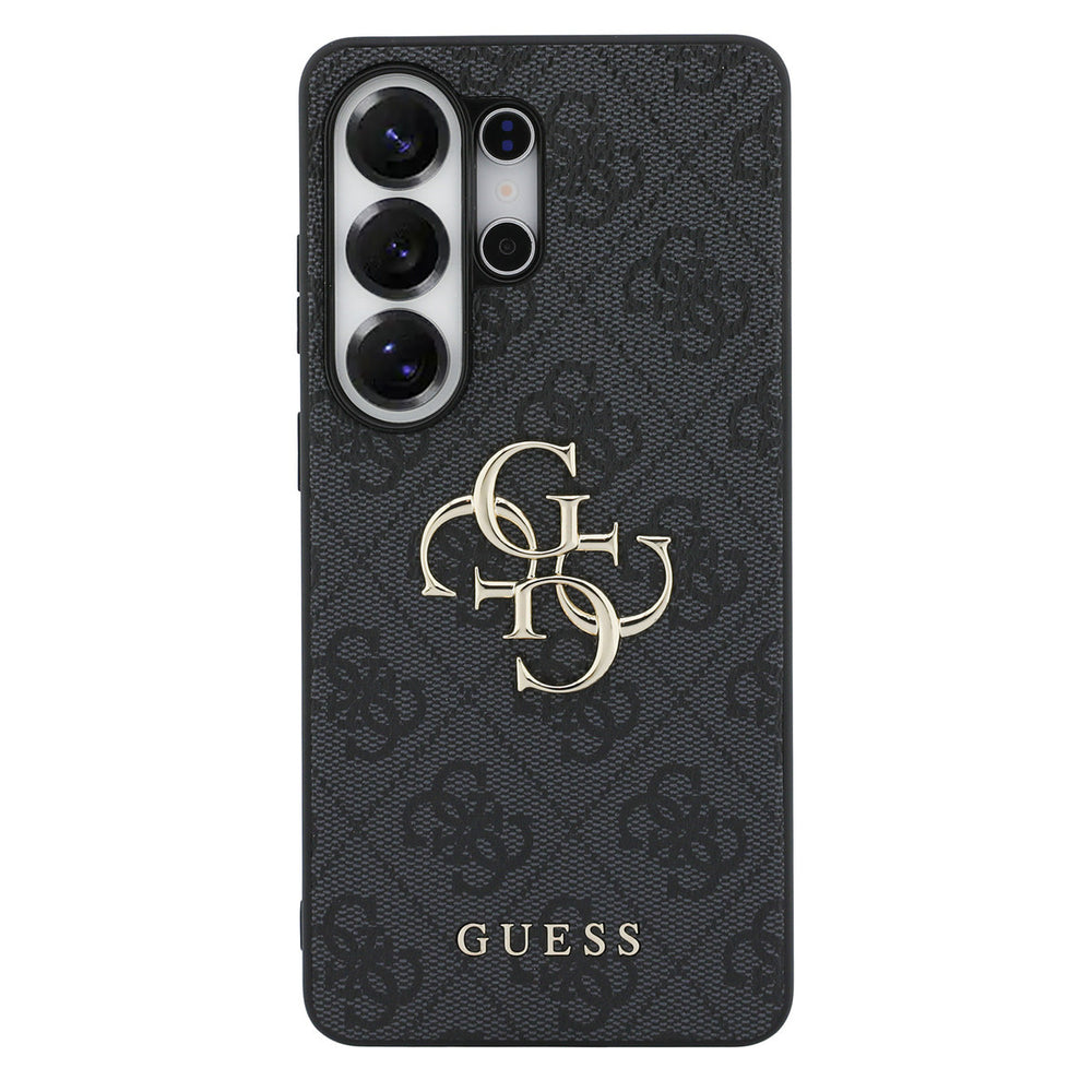 Guess Samsung Galaxy S26 Ultra Backcover hoesje - 4G - Big Metal Logo - Zwart-Hoesjes-Ilumina Benelux