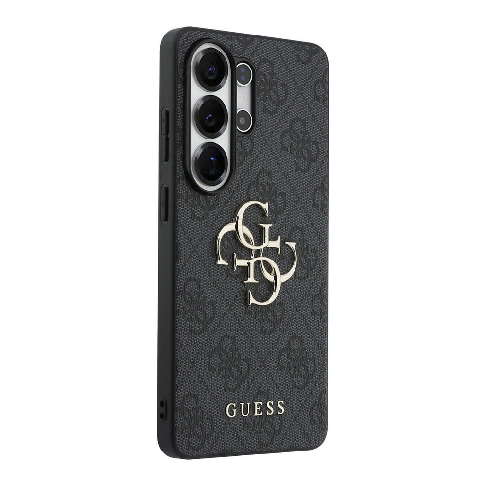 Guess Samsung Galaxy S26 Ultra Backcover hoesje - 4G - Big Metal Logo - Zwart-Hoesjes-Ilumina Benelux