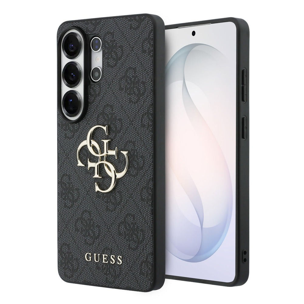 Guess Samsung Galaxy S26 Ultra Backcover hoesje - 4G - Big Metal Logo - Zwart-Hoesjes-Ilumina Benelux
