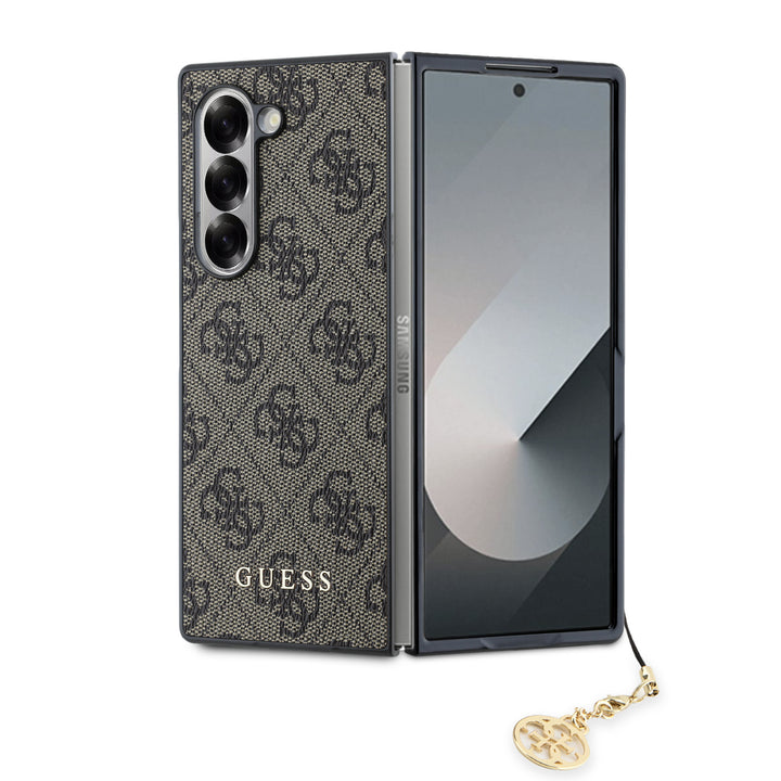 Guess Samsung Galaxy Z Fold 6 Backcover hoesje - Bruin-Hoesjes-Ilumina Benelux