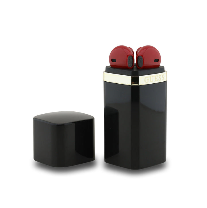 Guess TWS Lipstick with Red Earbuds - Zwart-In-ear koptelefoon-Ilumina Benelux