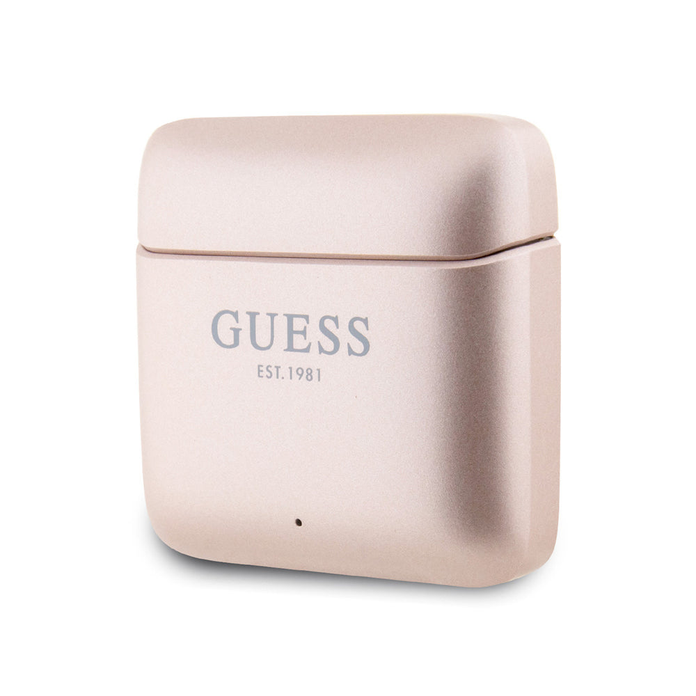 Guess True Wireless Bluetooth Earbuds - Satined Finish - Roze-In-ear koptelefoon-Ilumina Benelux