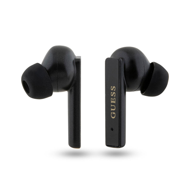 Guess True Wireless Bluetooth Earbuds - Satined Finish - Zwart-In-ear koptelefoon-Ilumina Benelux