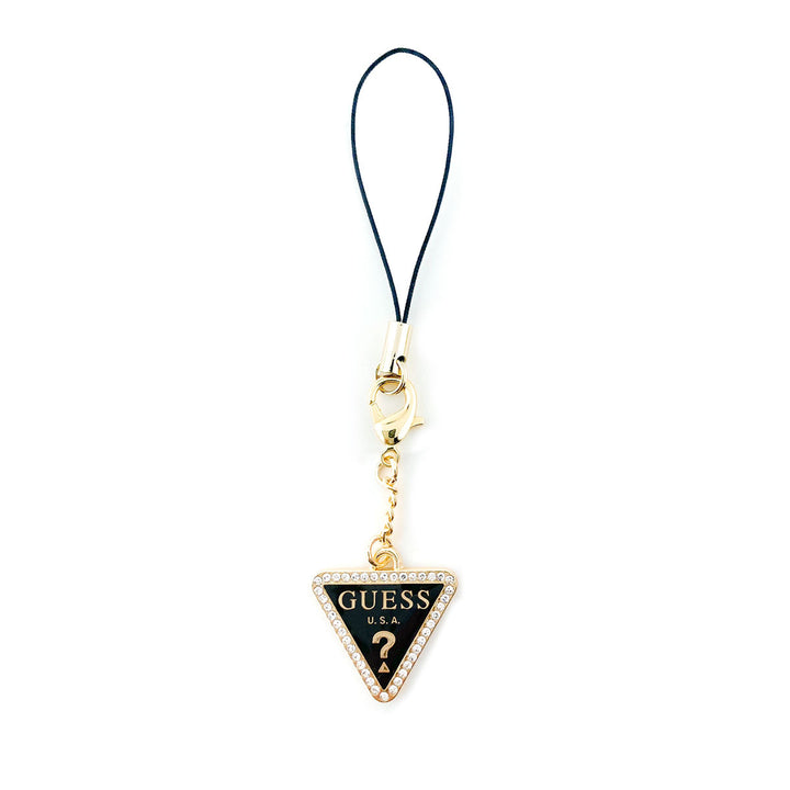 Guess Universal Wrist Chain - Diamond Charm - Black-Telefoonkoord-Ilumina Benelux