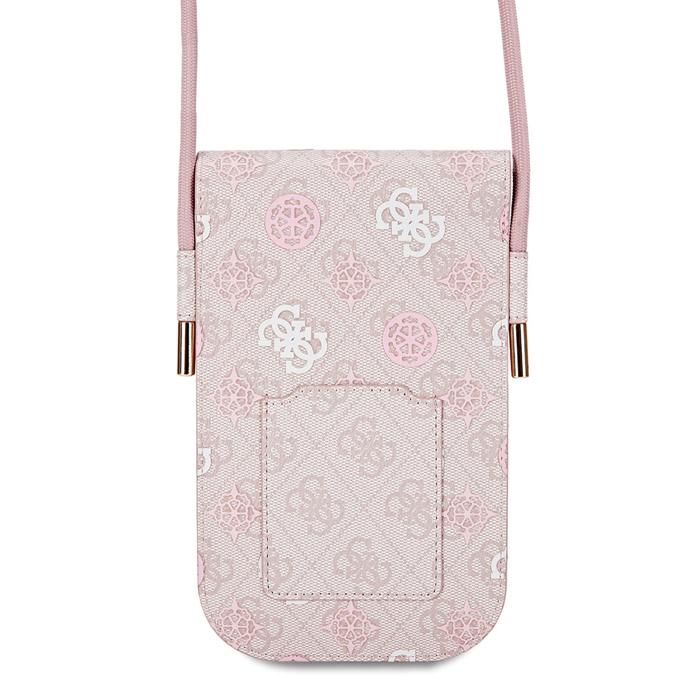 Guess Wallet tas Multicolor print on 4G - Roze-Hoesjes-Ilumina Benelux