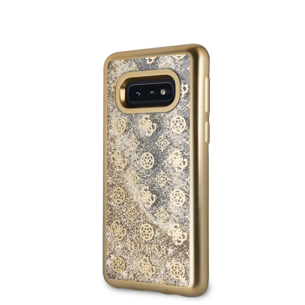 Guess back cover voor Samsung Galaxy S10e - Goud-Hoesjes-Ilumina Benelux