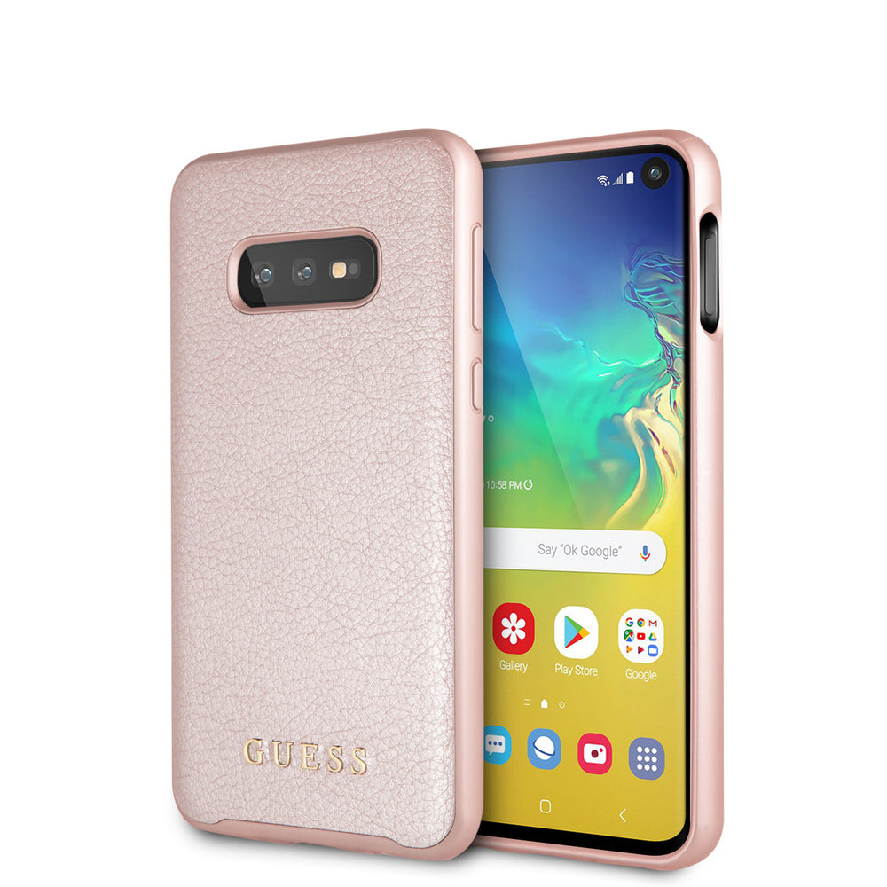 Guess backcover voor Samsung Galaxy S10e - Rozegoud-Hoesjes-Ilumina Benelux