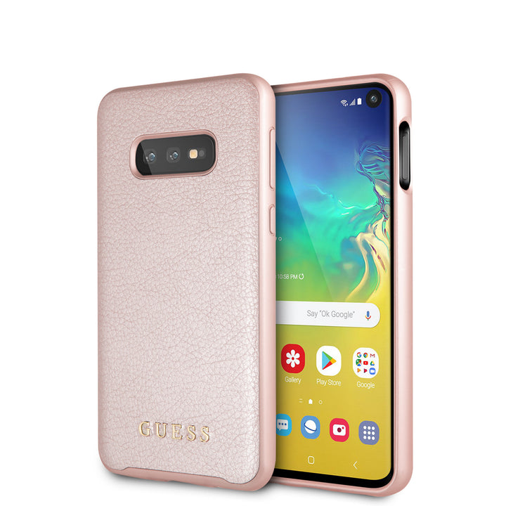 Guess backcover voor Samsung Galaxy S10e - Rozegoud-Hoesjes-Ilumina Benelux