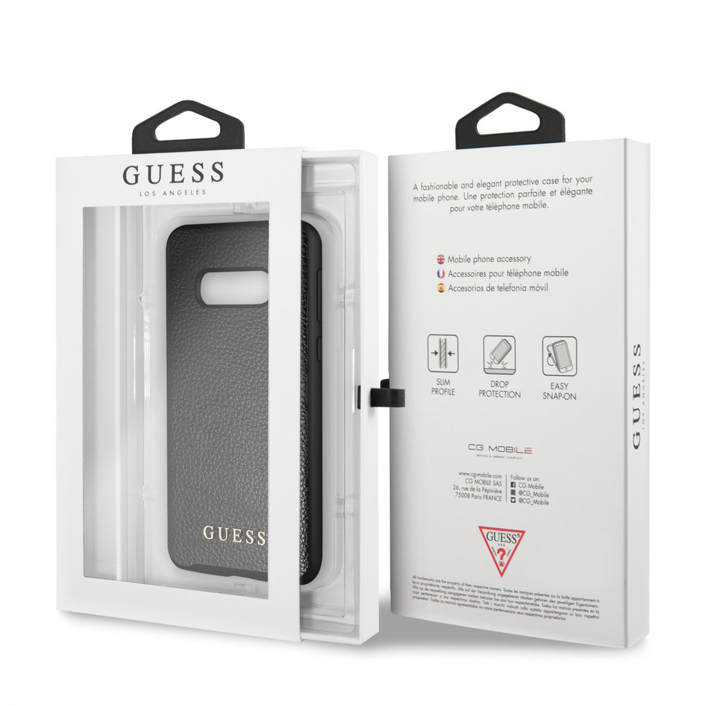 Guess backcover voor Samsung Galaxy S10e - Zwart-Hoesjes-Ilumina Benelux
