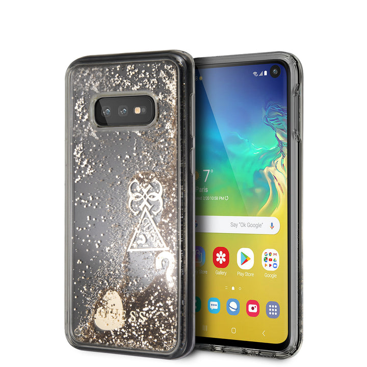 Guess backcover voor de Samsung Galaxy S10e - Goud-Hoesjes-Ilumina Benelux