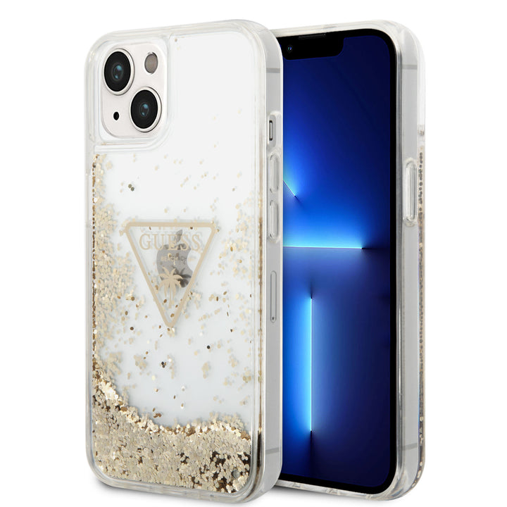 Guess iPhone 14 Plus en iPhone 15 Plus Backcover hoesje- Transparant-Hoesjes-Ilumina Benelux