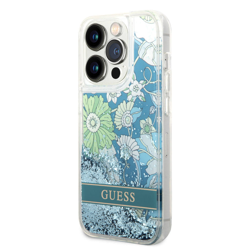 Guess iPhone 14 Pro Back Cover hoesje - Groen-Hoesjes-Ilumina Benelux