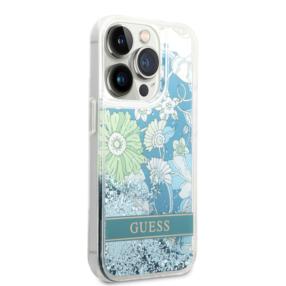 Guess iPhone 14 Pro Back Cover hoesje - Groen-Hoesjes-Ilumina Benelux