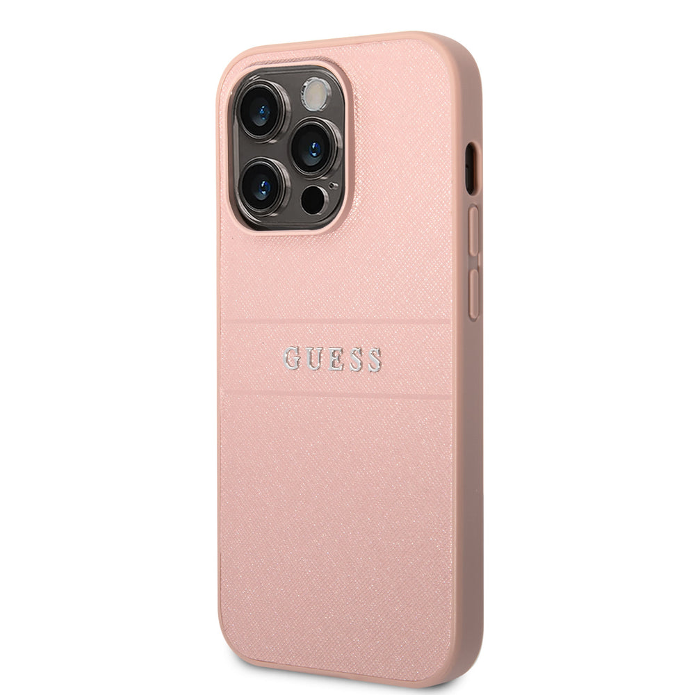 Guess iPhone 14 Pro Back Cover hoesje - Roze-Hoesjes-Ilumina Benelux