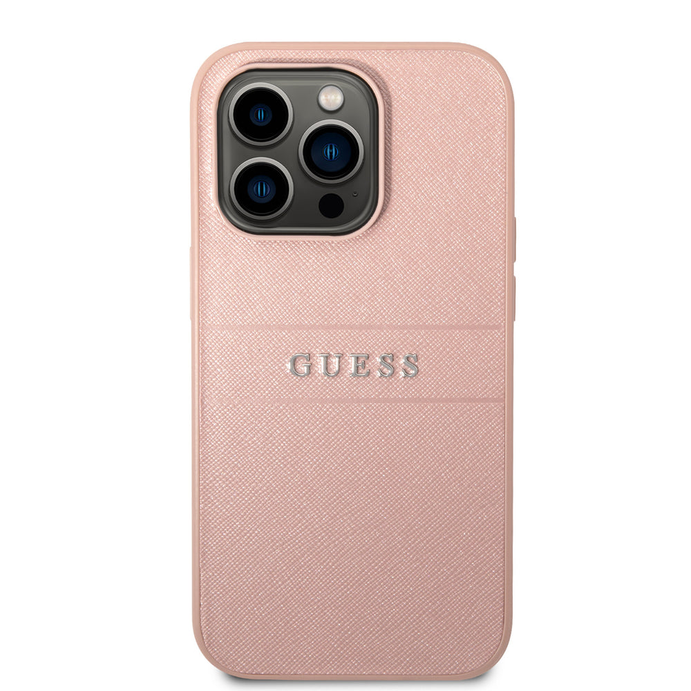 Guess iPhone 14 Pro Back Cover hoesje - Roze-Hoesjes-Ilumina Benelux