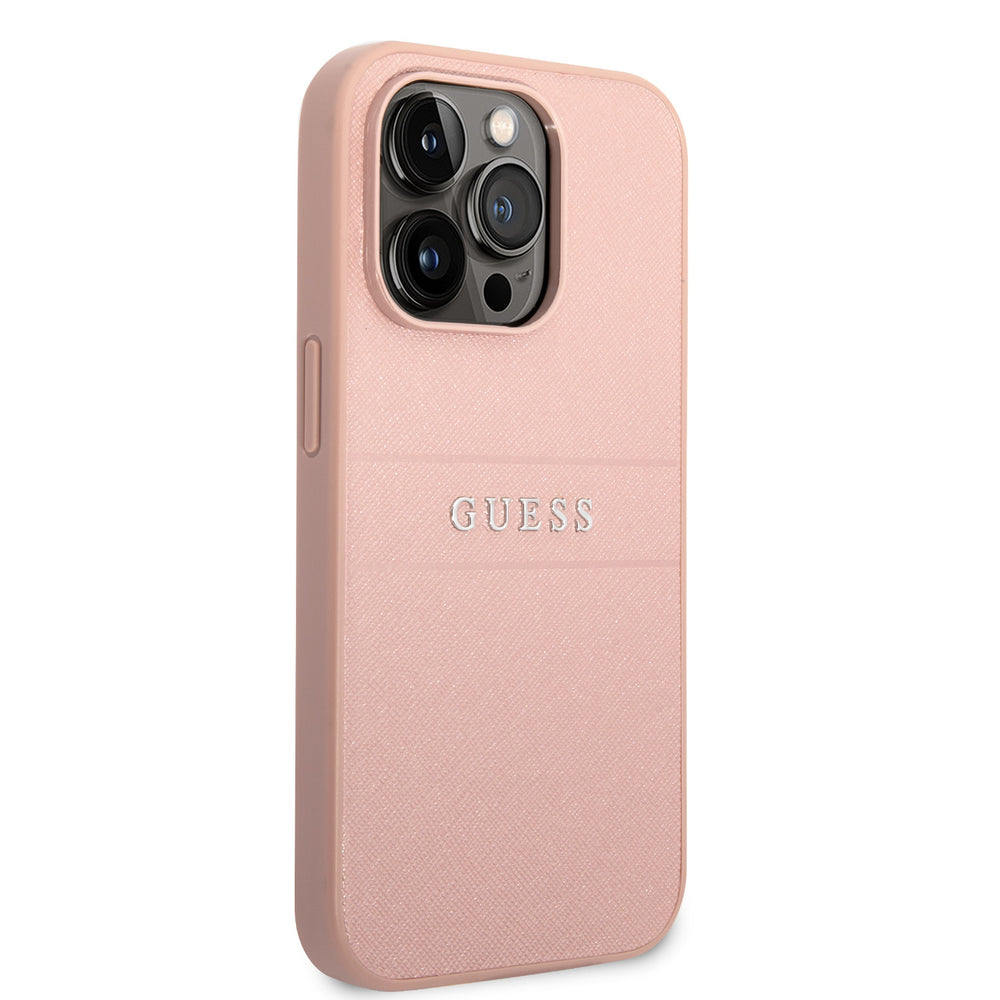Guess iPhone 14 Pro Back Cover hoesje - Roze-Hoesjes-Ilumina Benelux