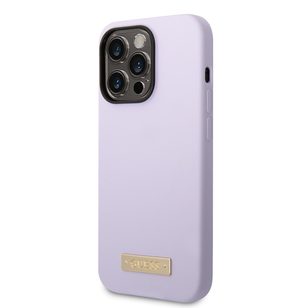 Guess iPhone 14 Pro Backcover hoesje - Paars-Hoesjes-Ilumina Benelux