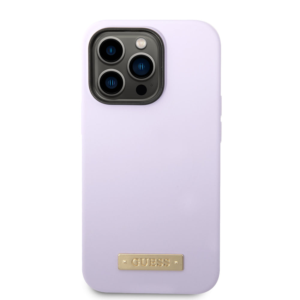 Guess iPhone 14 Pro Backcover hoesje - Paars-Hoesjes-Ilumina Benelux