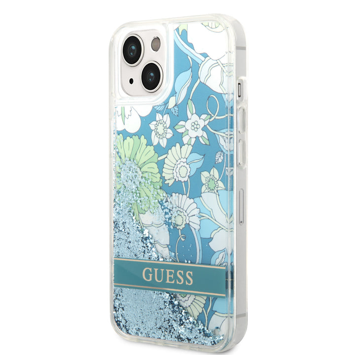 Guess iPhone 14 en iPhone 13 Backcover hoesje - Groen-Hoesjes-Ilumina Benelux