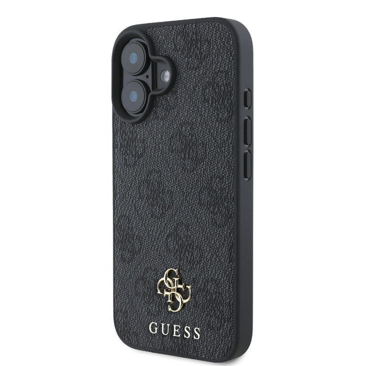 Guess iPhone 16 Backcover hoesje Magsafe 4G Small - Zwart-Hoesjes-Ilumina Benelux