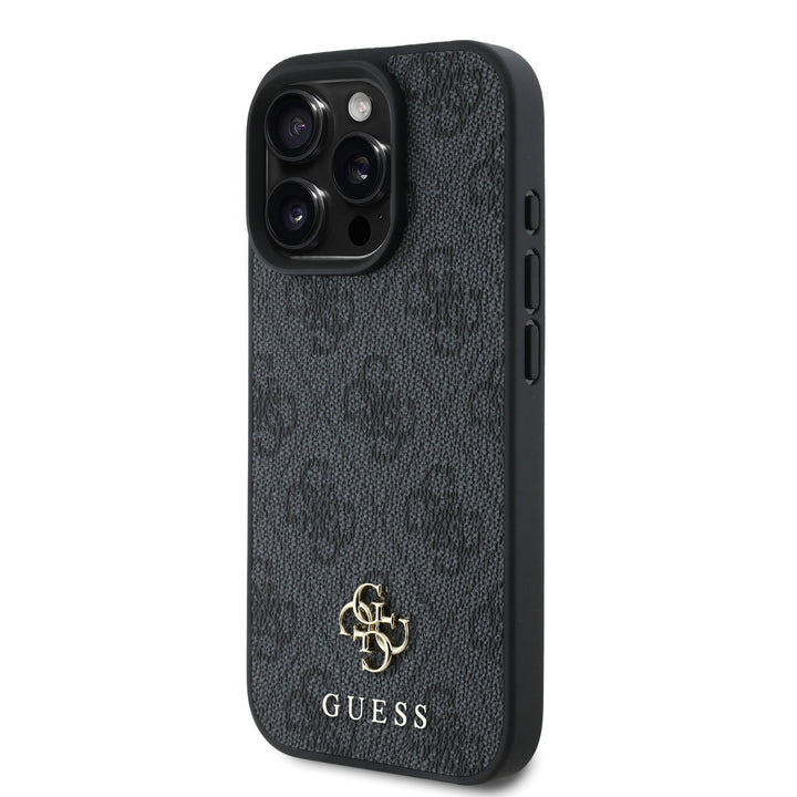 Guess iPhone 16 Pro Backcover hoesje Magsafe 4G Small - Zwart-Hoesjes-Ilumina Benelux