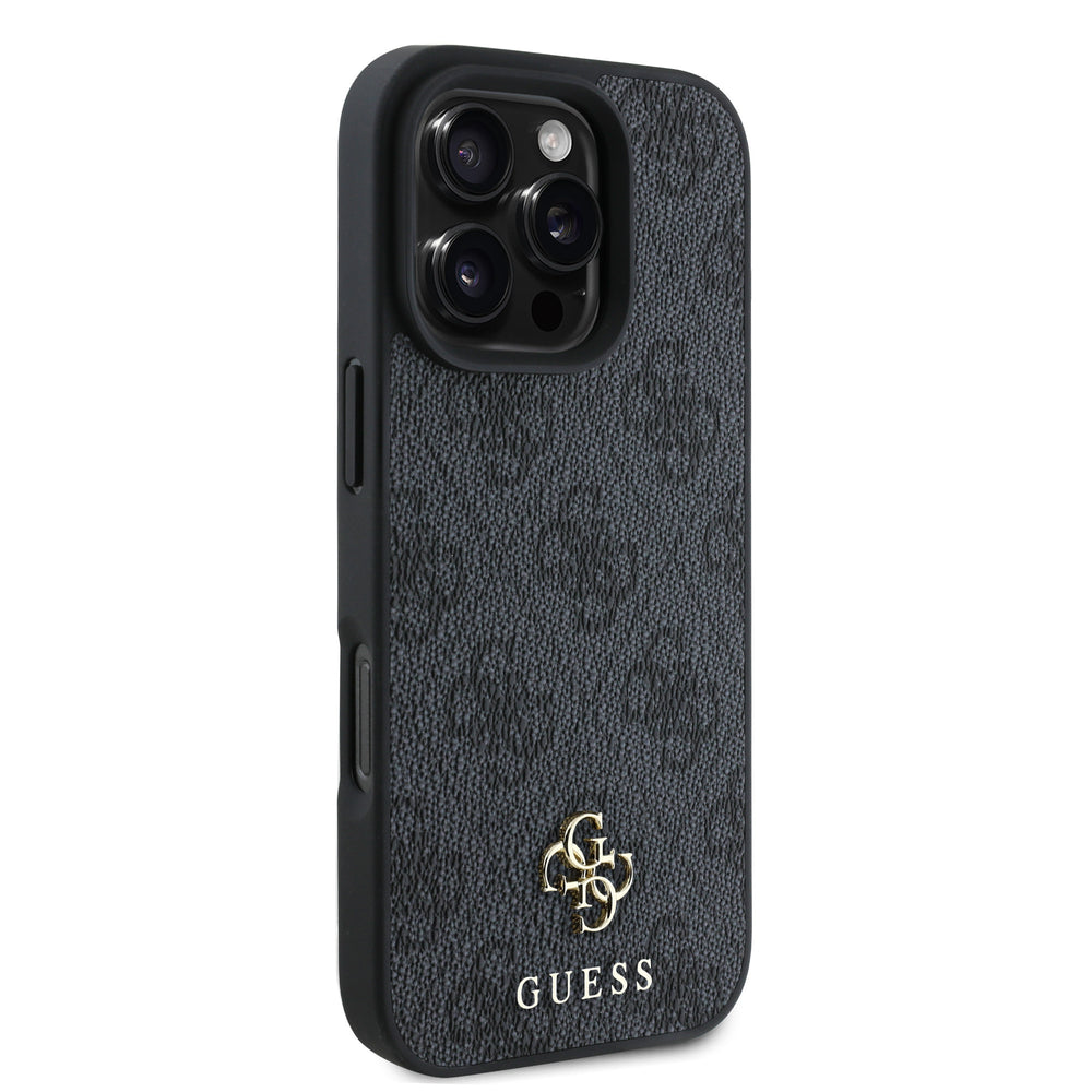 Guess iPhone 16 Pro Backcover hoesje Magsafe 4G Small - Zwart-Hoesjes-Ilumina Benelux