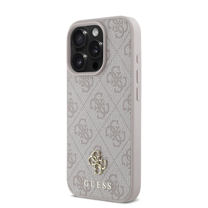 Guess iPhone 16 Pro Max Backcover hoesje Magsafe 4G Small - Roze-Hoesjes-Ilumina Benelux