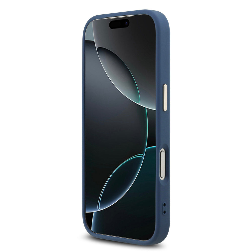 Guess iPhone 17 Pro Back Cover hoesje - MagSafe - Blauw-Hoesjes-Ilumina Benelux