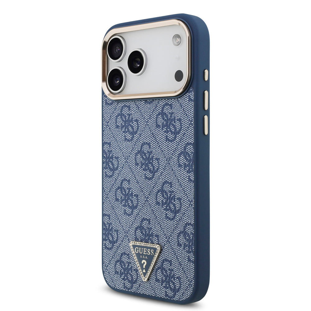 Guess iPhone 17 Pro Max Back Cover hoesje - MagSafe - Blauw-Hoesjes-Ilumina Benelux