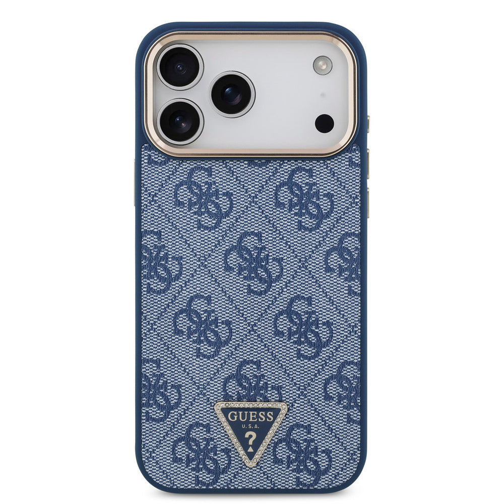 Guess iPhone 17 Pro Max Back Cover hoesje - MagSafe - Blauw-Hoesjes-Ilumina Benelux
