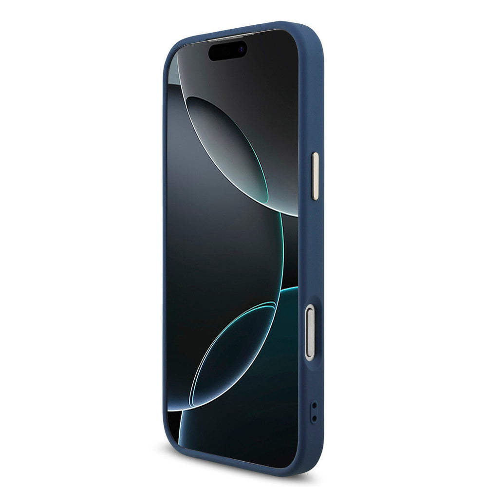 Guess iPhone 17 Pro Max Back Cover hoesje - MagSafe - Blauw-Hoesjes-Ilumina Benelux