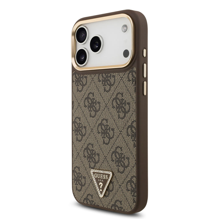 Guess iPhone 17 Pro Max Back Cover hoesje - MagSafe - Bruin-Hoesjes-Ilumina Benelux