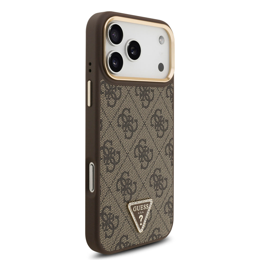 Guess iPhone 17 Pro Max Back Cover hoesje - MagSafe - Bruin-Hoesjes-Ilumina Benelux