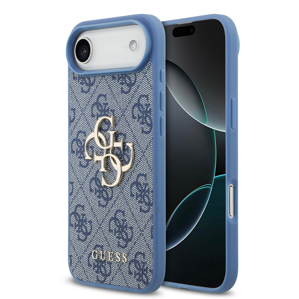 Guess iPhone Air Backcover hoesje - 4G - Big Metal Logo - Blauw-Hoesjes-Ilumina Benelux