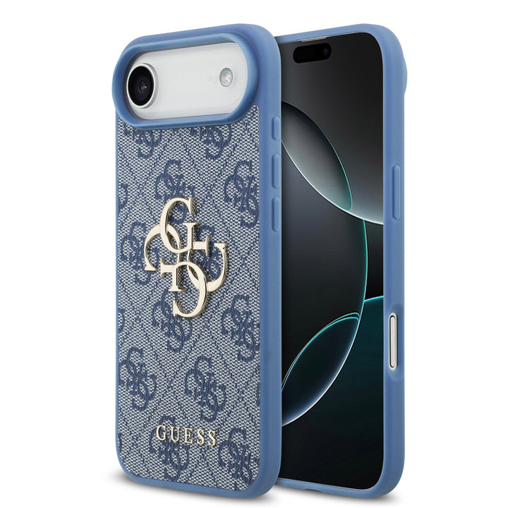 Guess iPhone Air Backcover hoesje - 4G - Big Metal Logo - Blauw-Hoesjes-Ilumina Benelux