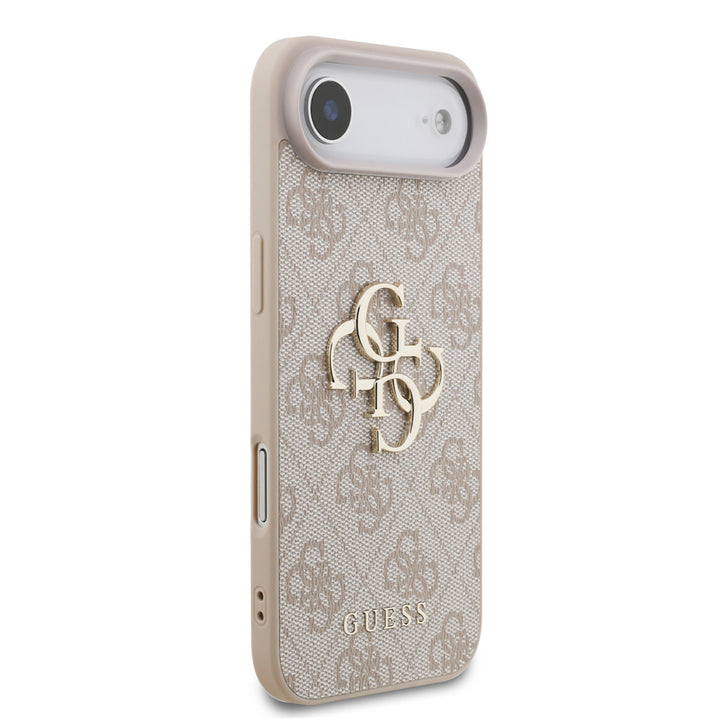 Guess iPhone Air Backcover hoesje - 4G - Big Metal Logo - Roze-Hoesjes-Ilumina Benelux