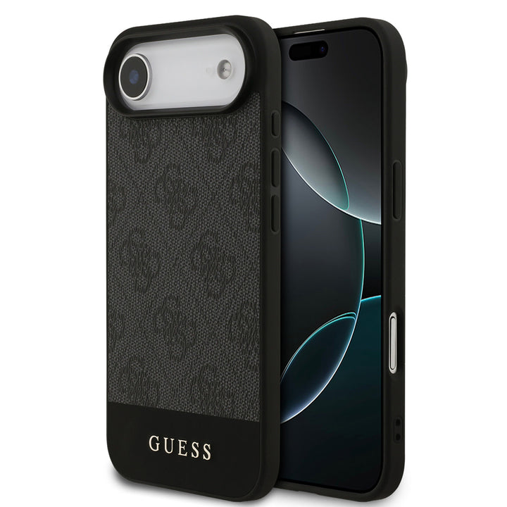 Guess iPhone Air Backcover hoesje - 4G Bottom Stripe - Grijs-Hoesjes-Ilumina Benelux