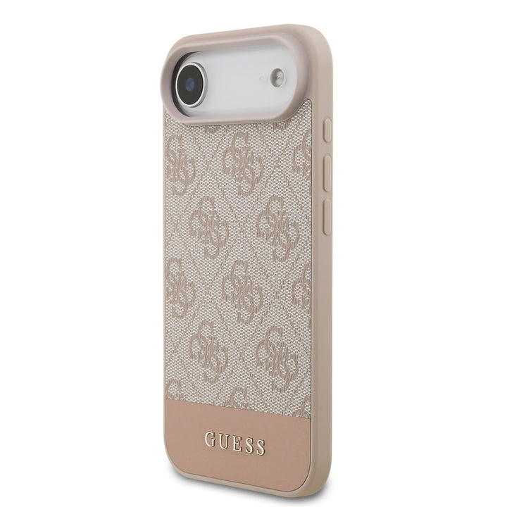Guess iPhone Air Backcover hoesje - 4G Bottom Stripe - Roze-Hoesjes-Ilumina Benelux