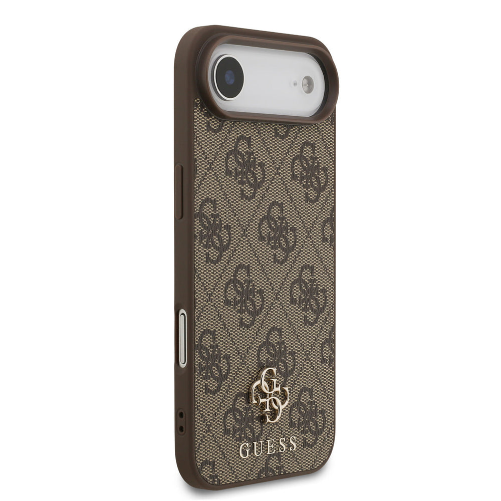 Guess iPhone Air Backcover hoesje - MagSafe - Small 4G & Classic Metal Logo - Bruin-Hoesjes-Ilumina Benelux