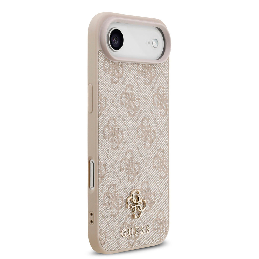 Guess iPhone Air Backcover hoesje - MagSafe - Small 4G & Classic Metal Logo - Roze-Hoesjes-Ilumina Benelux