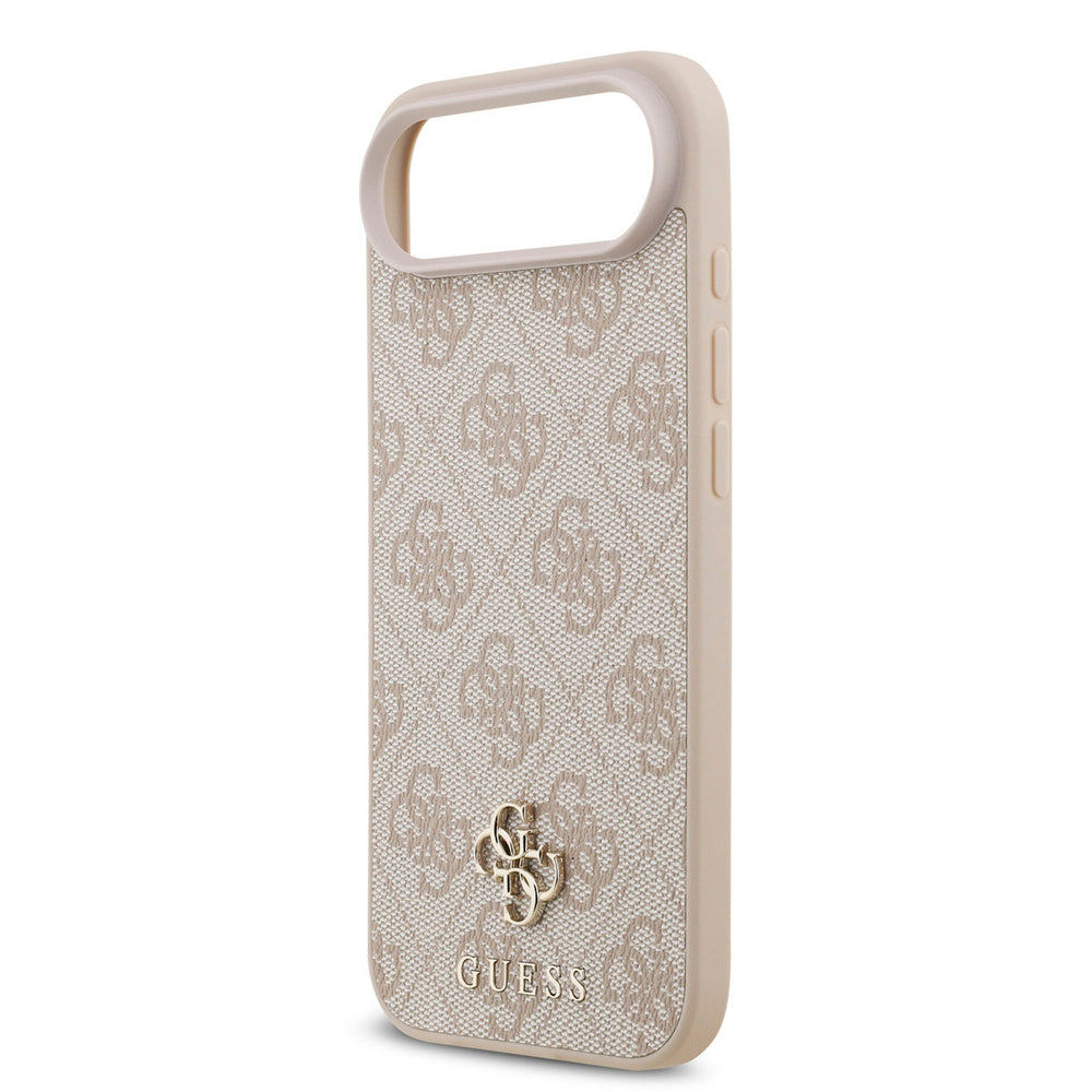 Guess iPhone Air Backcover hoesje - MagSafe - Small 4G & Classic Metal Logo - Roze-Hoesjes-Ilumina Benelux